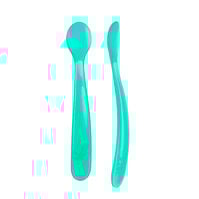 Cuchara de Silicona Blanda Turquesa 6 Meses+  1ud.-200318 Cuchara de Silicona Blanda Turquesa 6 Meses+  1ud.-200318 0